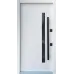 Portes d'entrée STRAJ PROOF Rio-S Loft + poignée-support DMD Anthracite / Blanc satiné - Rue