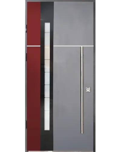 Portes d'entrée vitrées Giada — Extérieur