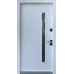 Portes d'entrée STRAJ PROOF Rio-S Loft — Vinorit Chêne 23 / Vinorit Blanc satiné — Extérieur
